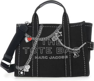 Marc Jacobs The Medium Tote - Dames - Shoppers - Zwart - ONE Size - Katoen - Tassen