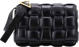 Bottega Veneta Cassette Crossbody Bag Padded Maxi Intrecciato (Authentic Pre- Loved)
