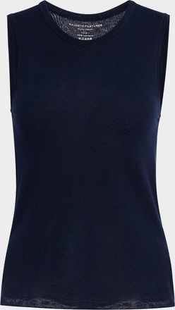 Majestic Filatures Machine-Washable Cashmere Sleeveless Sweater