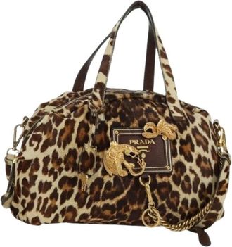Prada Pre-owned Handbags, female, Multicolor, Size: ONE SIZE Pre-owned Vintage Hand Bag