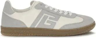 Balmain YKS Low Top Lace Up Sneaker - male - Balmain - Sneakers - Gray - 11 UK - Shoes