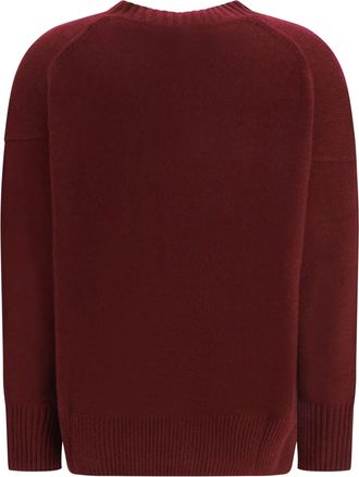 Allude Womens Cashmere Crewneck Sweater 68 Kashmir-Capra Hircus Kashmir/capra