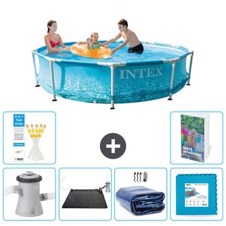 Intex Piscina Con Estructura Redonda - 305x76 Cm - 7-piezas S340