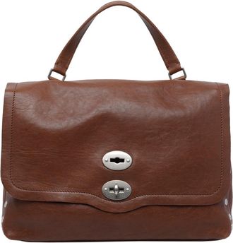 Zanellato Medium Postina Tabacco Handbag
