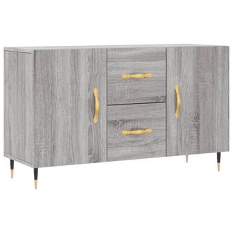 vidaXL Vidaxl - Aparador De Madera De Ingenier&iacute;a Gris Sonoma 100x36x60 Cm