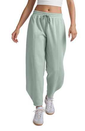 Beyond Yoga LuxeFleece Barrel Leg Sweatpants in Pale Blue at Nordstrom, Size Large