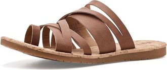 Korks Clemons Womens Sandals Dark Tan : 11 M, Synthetic
