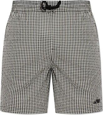 AllSaints Uomo, Costumi da bagno, Nero, S, new