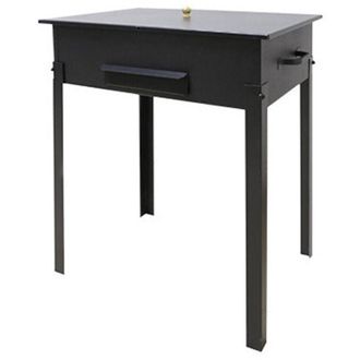 Made in Italy Barbacoa De Carb&oacute;n Con Parrilla De 50 Cm - Estructura De Acero - El Gaucho