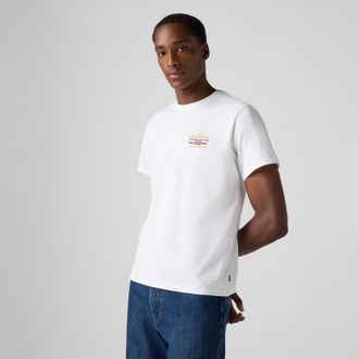 Levi's Relaxed Fit Graphic T Shirt - Mens - 2XL - White