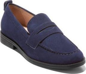 Cole Haan Stassi Penny Loafer in Ch Midnight Moon Suede at Nordstrom Rack, Size 6.5