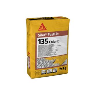 Sika Sika - Malta per giunti in pietra FastFix-135 Color d - Grigio - 25 kg