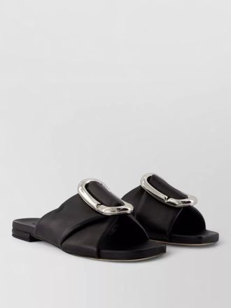Marc Jacobs leather criss cross mules