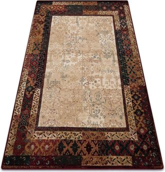 RugsX Rugsx - Alfombra De Lana Omega Lumena &Eacute;tnico Vintage Rub&iacute; Claro Beige 200x300 Cm