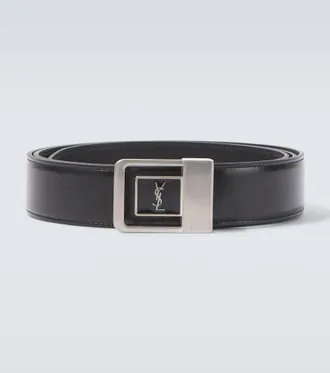 Saint Laurent Cintura La 66 in pelle