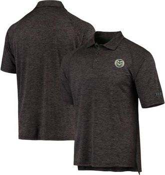 Colosseum Mens Colosseum Heathered Black Colorado State Rams Logo Down Swing Polo in Heather Black at Nordstrom, Size Xx-Large