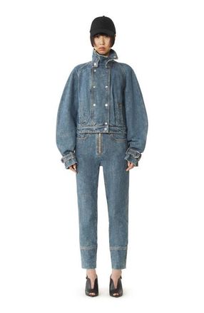 Lanvin Blue Short Denim Jacket at Nordstrom, Size 40 Eu