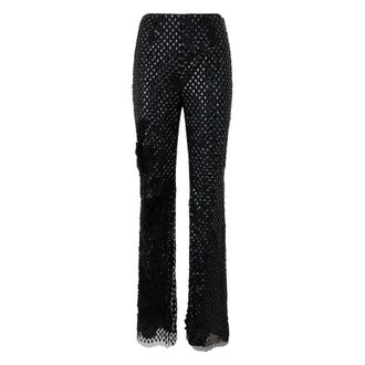 Alberta Ferretti Mujer, Pantalones, Negro, Talla: XS