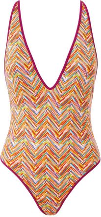 Missoni Costume intero con stampa - Arancione