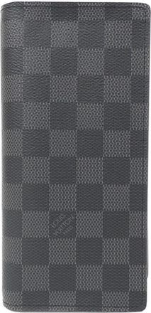 Louis Vuitton Graphite Coated Canvas Long Wallet (Bi-Fold) (Pre-Owned)