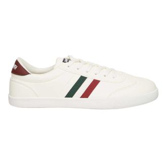 Lambretta Heren Platte Trainers (Wit)