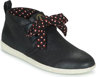 Armistice Stone Mid Cut W Sneakers Fashion Women Black Sneakers High Top Shoes, Black, 4 UK