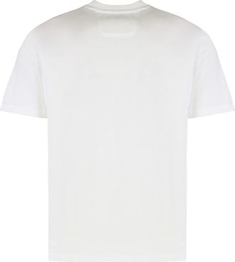 HUGO BOSS Mens Crew Neck T-Shirt Cotton White T-Shirts And Polos