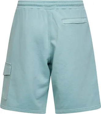 MC2 Saint Barth Mens Bermuda Shorts Argo Cotton Fleece Green