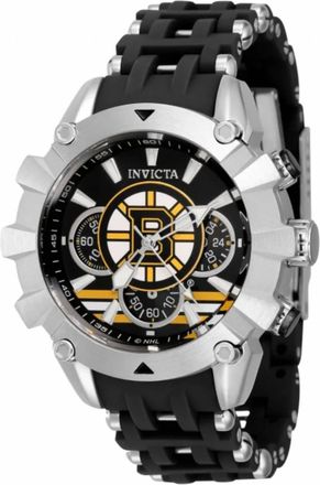 Invicta Mens Nhl Sea Spider Quartz Chrono Watch In Toronto Maple Leafs