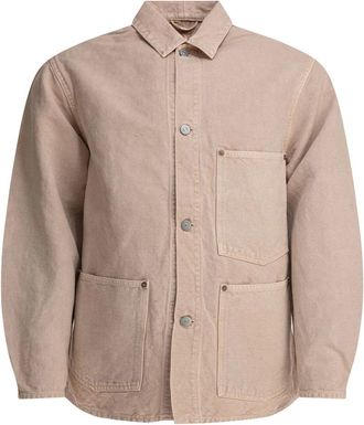 Kaptain Sunshine Kaptain Sunshine, Heren, Jassen, Beige, Maat: 4XS Katoen