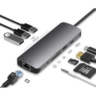 OEM Un Concentrador Usb4 Con Un Puerto Hdmi 8k, Compatible Con Dispositivos Tipo-c, Admite Transferencia De Datos Gen2 De 10 Gbit/s, Carga R&aacute;pida Pd De 60
