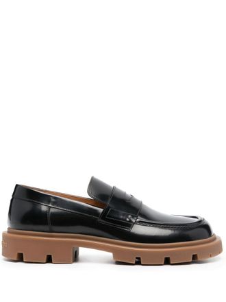 Maison Margiela Ivy leren loafers - Zwart