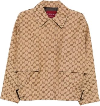 Gucci Gg Canvas Bomber Jacket