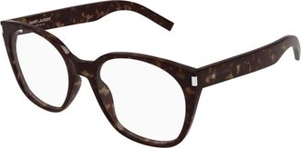 Saint Laurent Optisch Montuur - unisex - Brillen - Bruin - 55 MM - Accessoires