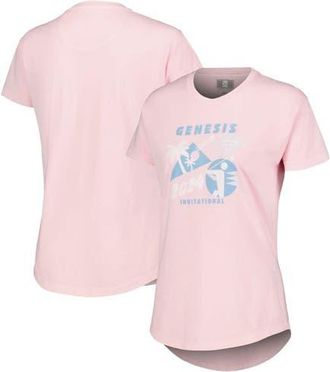 Ahead Womens Ahead Pink Genesis Invitational Aurora T-Shirt at Nordstrom, Size Medium