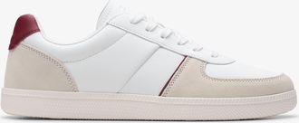 Clarks Fosse Go Witte Sneakers