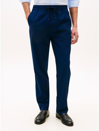 Tommy Hilfiger Mens Stretch Cotton Pant - Navy - XXXL