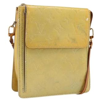 Louis Vuitton Pre-owned Cross Body Bags, female, Beige, Size: ONE SIZE Pre-owned Vintage Accessory Pouch