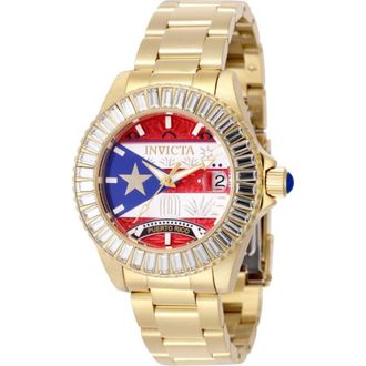 Invicta Pro Diver Puerto Rico Edition Quartz Crystal Ladies Watch 49615
