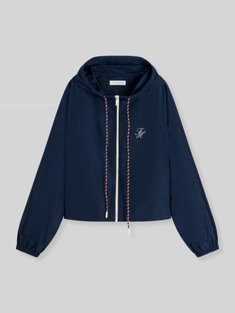 Tommy Hilfiger Regular Fit wasserabweisende Funktionsjacke in Marine, Gr&ouml;&szlig;e XL