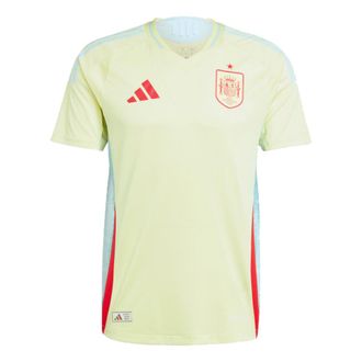 adidas Spain 24 Away Authentic Soccer Asia Sizing Yellow IS9034