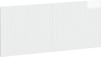 vidaXL Cabecero Montada En La Pared Arnhem Blanco Brillante Vidaxl