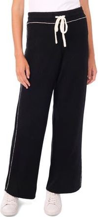 Vince Camuto Knit Drawstring Pants in Rich Black at Nordstrom Rack, Size X-Large P