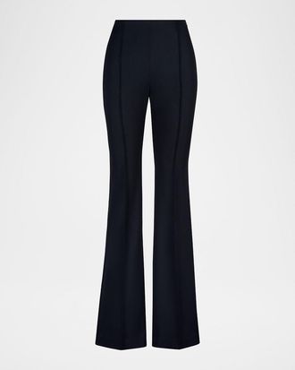Smythe Pintuck Flare Pants