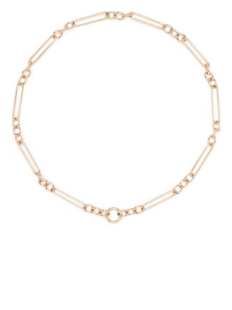 Lucy Delius Jewellery 14kt yellow gold Trombone chain necklace