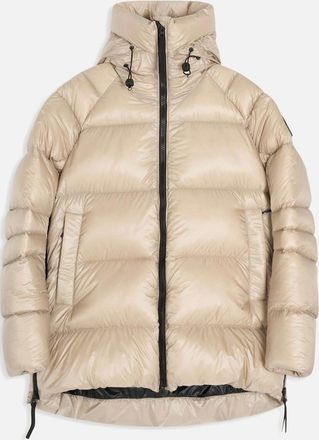 Canada Goose Womens Womens Cypress Puffer BD Beige - Tan - Size: 10/8