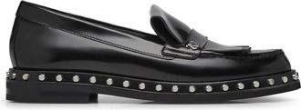 Fabi Loafers - Dames - Loafers - Zwart - 38 1/2 EU - Leer - Schoenen
