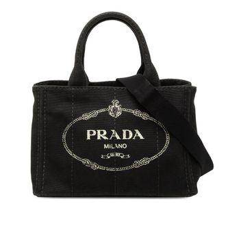 Prada Pre-owned Prada Small Canvas Canapa Logo Satchel Ladies 222L0TYLG2ETU3E9