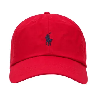 Polo Ralph Lauren Caps, female, Red, Size: ONE SIZE Babeball CAP