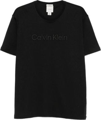 Calvin Klein Logo-embroidered T-shirt
